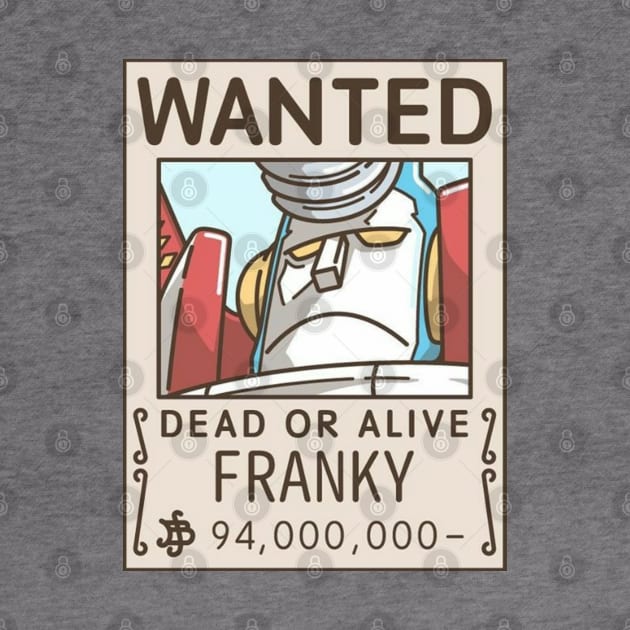 Cyborg franky wanted by Kdesign